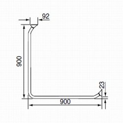 Linido Shower Rail