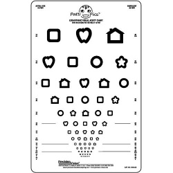 Logmar 3m Patti Pics Eye Test Charts | Health and Care