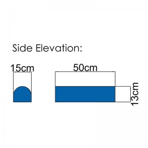 Medi-Plinth Semi-Circular Positioning Aid