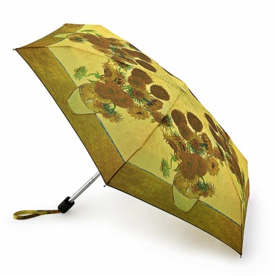 Fulton Tiny 2 National Gallery Foldable Umbrella (Sunflowers)