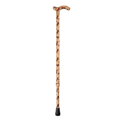 Petite Adjustable National Gallery Whistlejacket Derby Handle Walking Cane