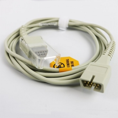 APK SpO2 Extension Cable for Nellcore OxiMax Devices (Sub-D to Sub-D)