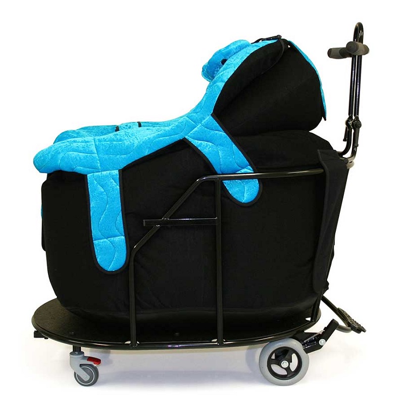 P-Pod Positioning Support Chair with Crushed Velour Fabric