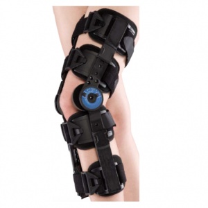 DONJOY X-ROM Post-Op Universal Adjustable Knee Brace Extension Flexion L Or  R