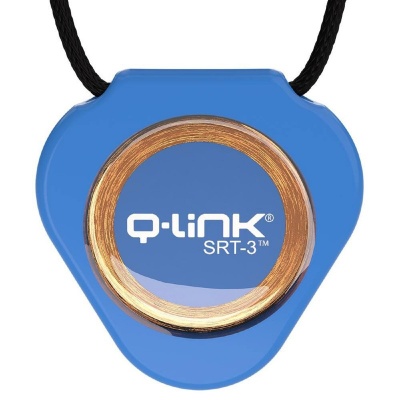 Q-Link Aura Blue SRT-3 Energy Clarifying Pendant
