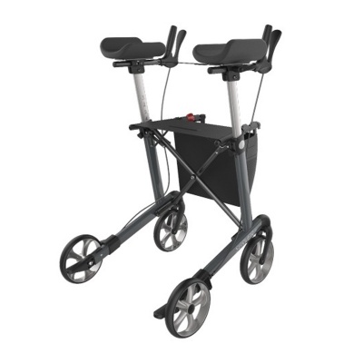 Rehasense Server W Arthritis Support Indoor Rollator (Sober Grey)