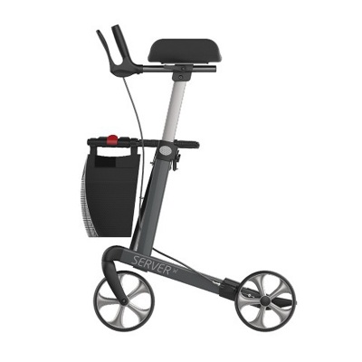 Rehasense Server W Arthritis Support Indoor Rollator (Sober Grey)