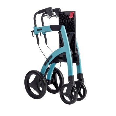 Rollz Motion 2 Island Blue Combined Rollator and Wheelchair