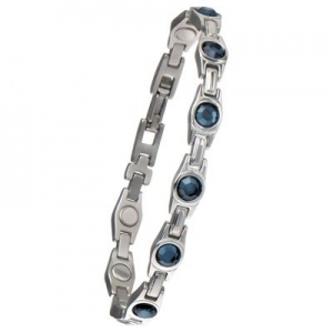 Sabona Lady Blue Gem Magnetic Bracelet