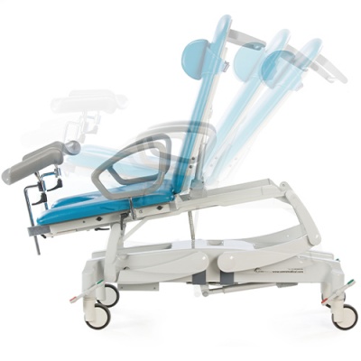 SEERS Clinnova Gynae Pro Classic Couch with Electric Height, Backrest and Tilt (IBC)