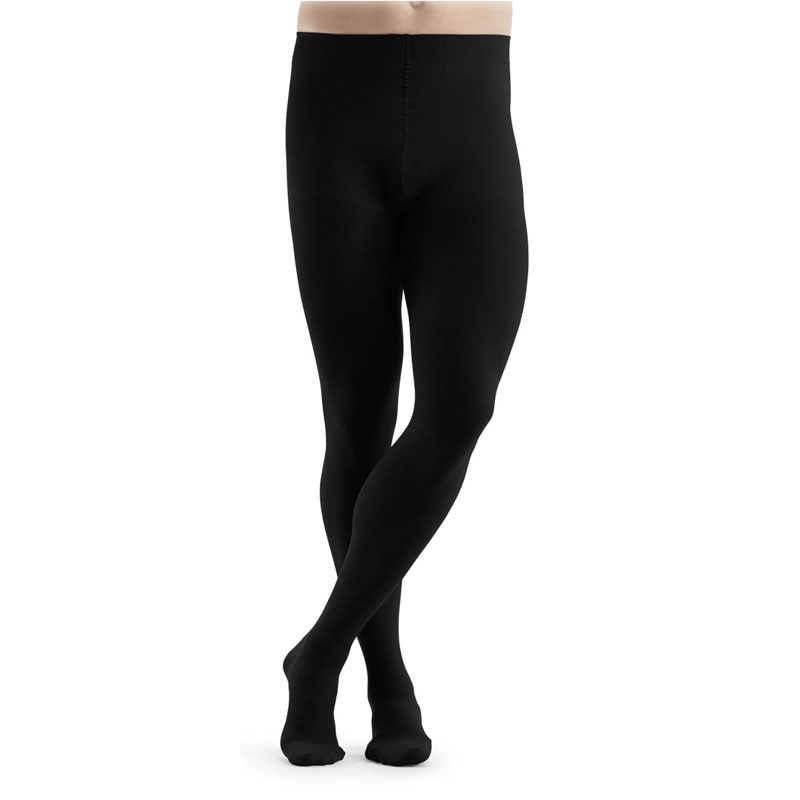 Sigvaris Essential Comfortable Unisex Class 1 Thigh High Black Compression Stockings