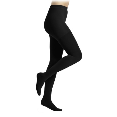 Sigvaris Essential Thermoregulating Unisex Class 2 Black Compression Tights