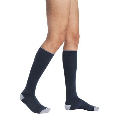 Sigvaris Style Colours Male Class 2 Blue Compression Socks