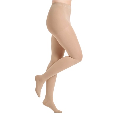 Sigvaris Style Semitransparent Class 1 Caramel Compression Tights