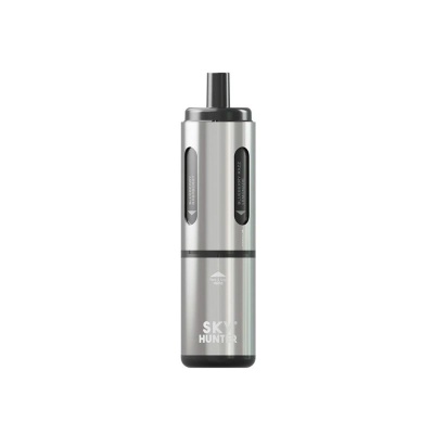 Sky Hunter 2600 Twist Slim 4-in-1 Rechargeable Vape (Silver)