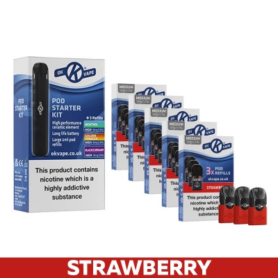 OK Vape Refills from £5.00 per Pack | Health and Care