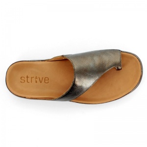 Strive Capri Anthracite Orthopaedic Sandals