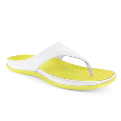 Strive Ilya White/Citrus Orthopaedic Sandals