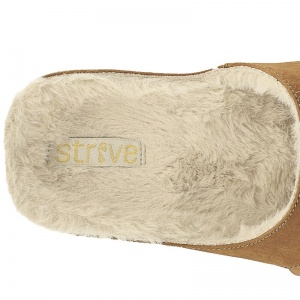 Strive Vienna Classic Tan Women's Orthopaedic Slippers