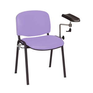 Sunflower Medical Lilac Vinyl Phlebotomy Chair