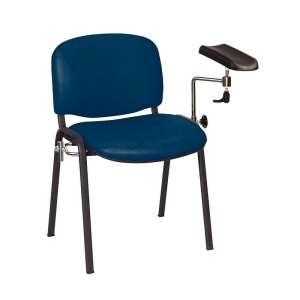 Sunflower Medical Navy Vinyl Phlebotomy Chair