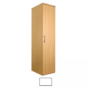 Sunflower Medical White Single Wardrobe