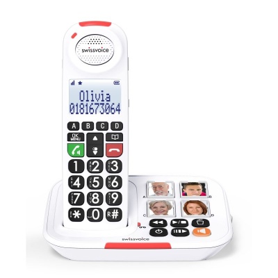 Swissvoice Xtra 2155 Amplified Cordless Telephone with Photo Buttons