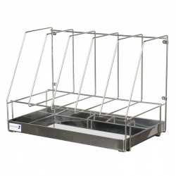 Bristol Maid Bedpan Drainage Rack (Five Bedpan Capacity)