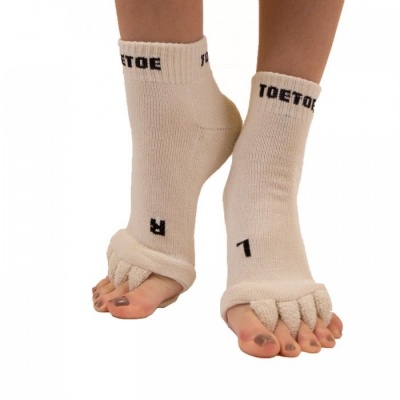 TOETOE Cotton Toe Separator Socks