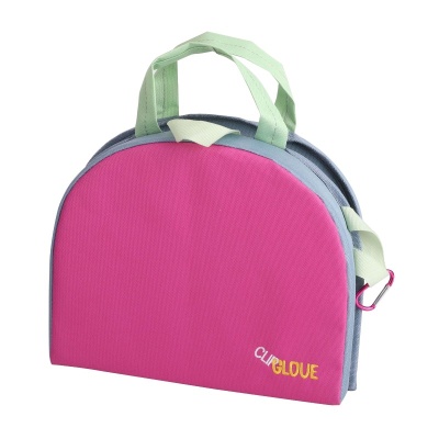 Clip Glove Garden Kneeler Pad (Pink and Blue)