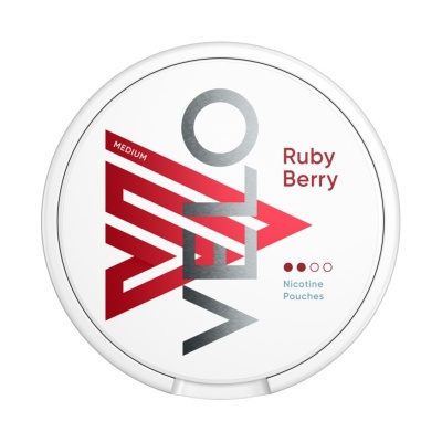 VELO Ruby Berry 6mg Nicotine Pouch (Pack of 20)