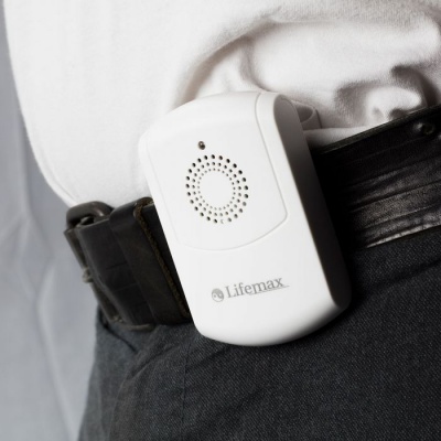 Flashing Doorbell with Vibrating Pager for the Hard of Hearing