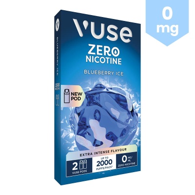 Vuse Blueberry Ice Extra-Intense Flavour Pods (0mg)