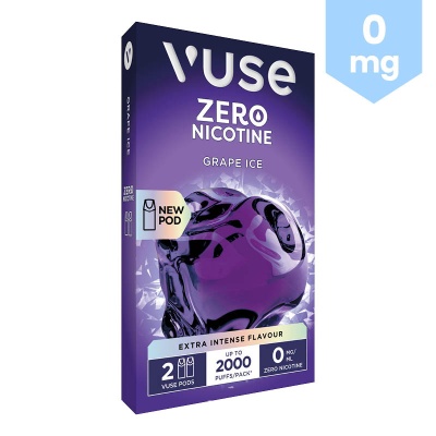 Vuse Grape Ice Extra-Intense Flavour Pods (0mg)