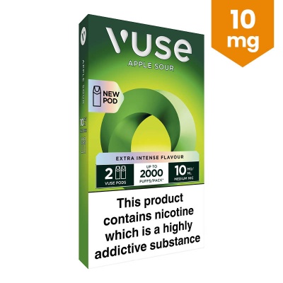 Vuse Apple Sour Extra-Intense Flavour Pods (10mg)