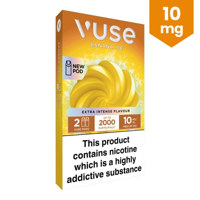 Vuse Banana Ice Extra-Intense Flavour Pods (10mg)