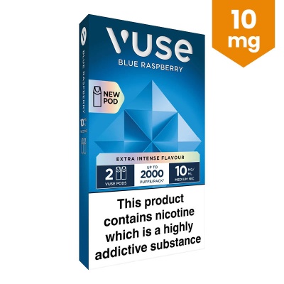 Vuse Blue Raspberry Extra-Intense Flavour Pods (10mg)