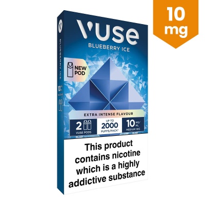 Vuse Blueberry Ice Extra-Intense Flavour Pods (10mg)