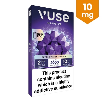 Vuse Grape Ice Extra-Intense Flavour Pods (10mg)