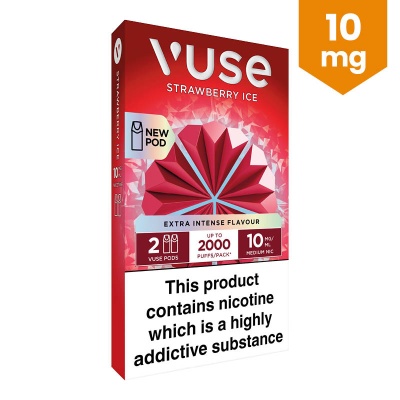 Vuse Strawberry Ice Extra-Intense Flavour Pods (10mg)