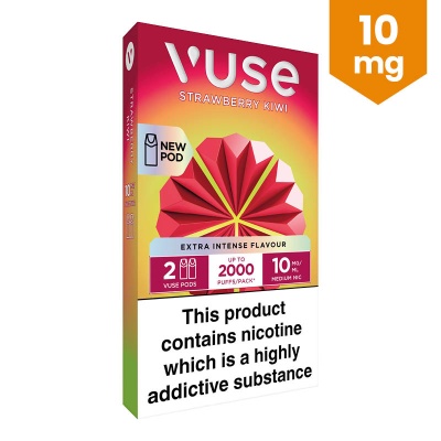 Vuse Strawberry Kiwi Extra-Intense Flavour Pods (10mg)