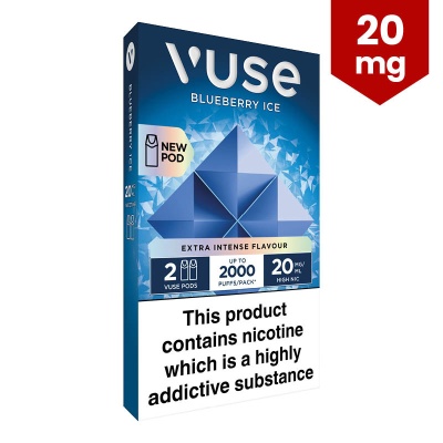 Vuse Blueberry Ice Extra-Intense Flavour Pods (20mg)