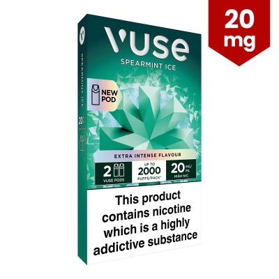 Vuse Spearmint Ice Extra-Intense Flavour Pods (20mg)