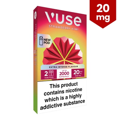 Vuse Strawberry Kiwi Extra-Intense Flavour Pods (20mg)