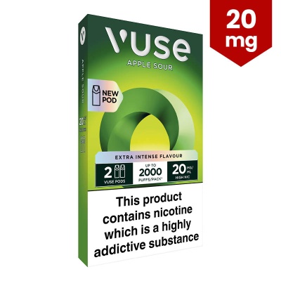 Vuse Apple Sour Extra-Intense Flavour Pods (20mg)