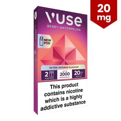 Vuse Berry Watermelon Extra-Intense Flavour Pods (20mg)