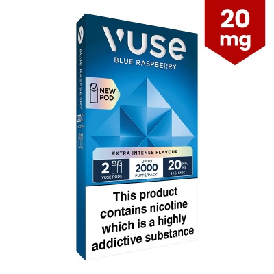 Vuse Blue Raspberry Extra-Intense Flavour Pods (20mg)