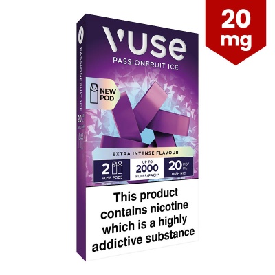 Vuse Passionfruit Ice Extra-Intense Flavour Pods (20mg)