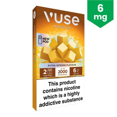 Vuse Mango Ice Extra-Intense Flavour Pods (6mg)