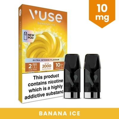 Vuse Banana Ice Extra-Intense Flavour Pods (10mg)